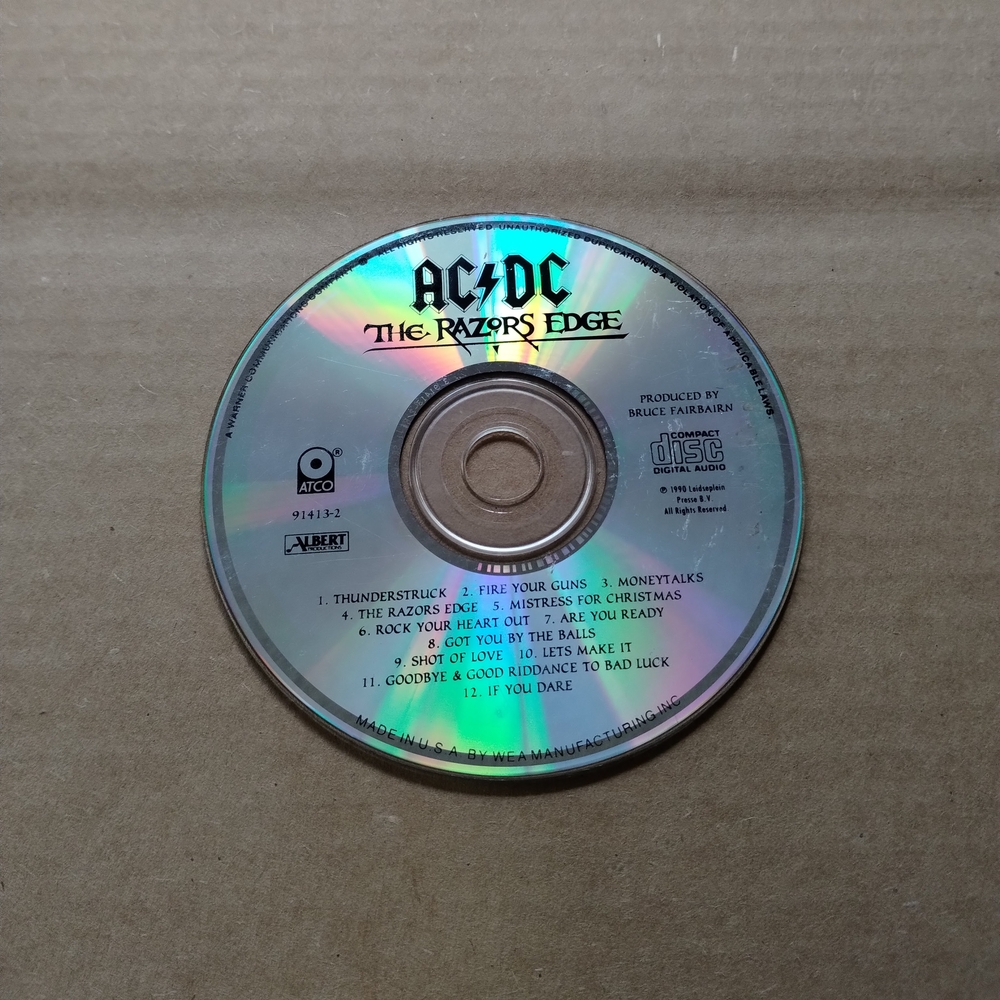 AC/DC - The Razor's Edge - CD